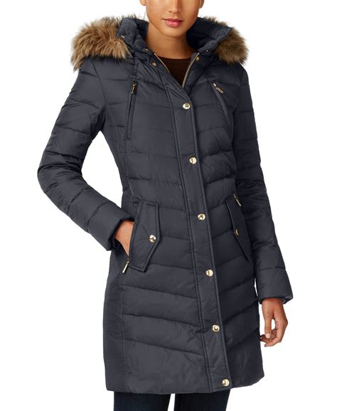 michael kors duvet coat|women's michael kors coats.